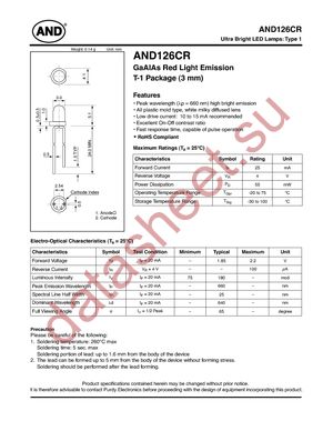 AND126CR datasheet  